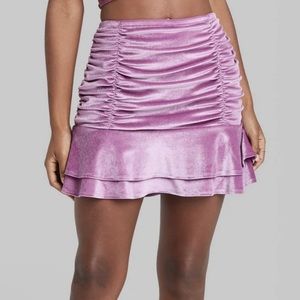 Wild fable purple velour mermaid skit